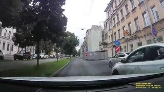 Man Crashes Electric Scooter Into Car