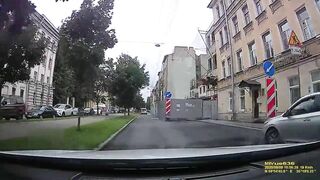 Man Crashes Electric Scooter Into Car