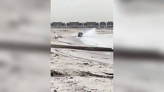 Man Wants To Test The Automatic Ejection Feature On His New Jeep