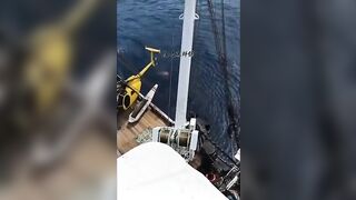 Helicopter Landing Goes Horribly Wrong