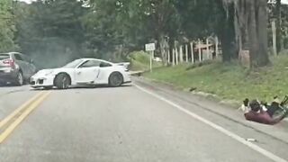 Hit By A Sports Car
