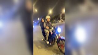 The Fool Hit The Pillar While Doing A Wheelie