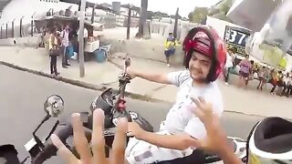 Boastful Bikers Will Get Their Comeuppance Immediately