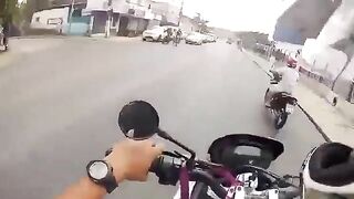 Boastful Bikers Will Get Their Comeuppance Immediately