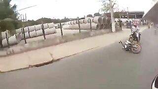 Boastful Bikers Will Get Their Comeuppance Immediately