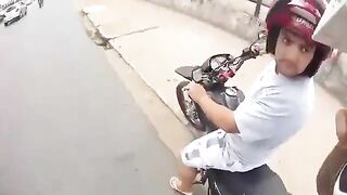Boastful Bikers Will Get Their Comeuppance Immediately