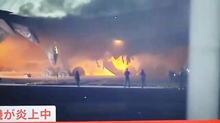 Japan Airlines Runway Crash