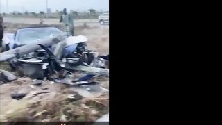 Loser Crashes Rental Sports Car In Drag Race