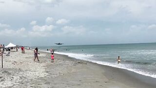 Defective Aircraft At The Cocoa Beach Air Show