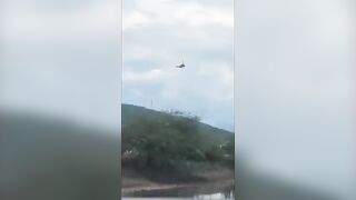 Man Films Moment Helicopter Crash In Mexico