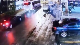 Man Hit By Bus