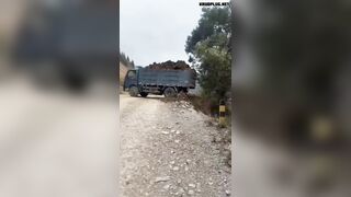 Horrific Dump Truck Accident Leaves Man Injured