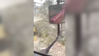 Horrific Dump Truck Accident Leaves Man Injured