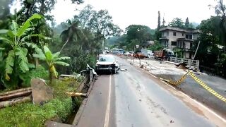 Man Miraculously Escapes After Car Crash