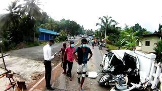 Man Miraculously Escapes After Car Crash