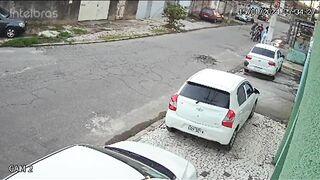 Motorcycle Thief Attempted Robbery