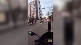 Motorcycle Street Drift