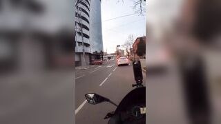 Motorcycle Street Drift