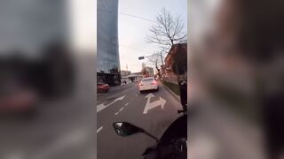 Motorcycle Street Drift