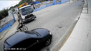 Motorcyclist Injured, Life-threatening