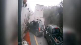Multiple Vehicle Crash On Two-lane Highway