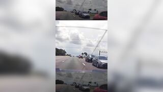 Multiple Car Accidents On The Highway