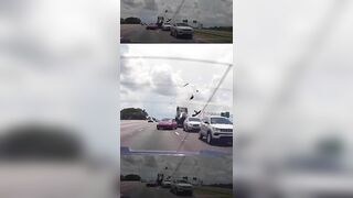 Multiple Car Accidents On The Highway