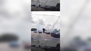 Multiple Car Accidents On The Highway