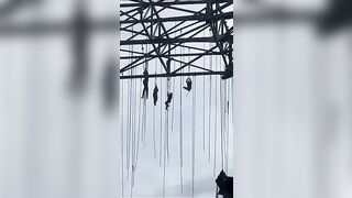 New Skyscraper Collapses, Leaving Workers Hanging 150 Meters In The Air