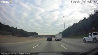 Other Drivers Quickly Drove The Driver Away