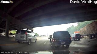 Other Drivers Quickly Drove The Driver Away
