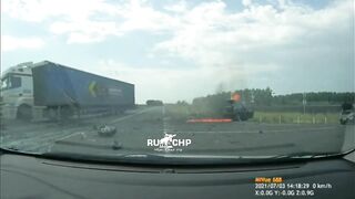 Overtaking Leads To Head-on Collision