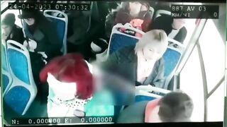 People Fall Down On Buses