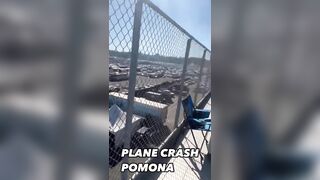 Plane Crashes In Crowded Parking Lot