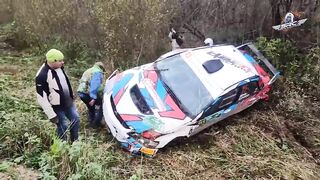 Russian Rally Accident