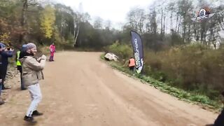 Russian Rally Accident