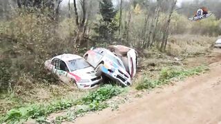 Russian Rally Accident
