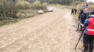 Russian Rally Accident
