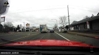 Hit Someone While Checking The U-Haul