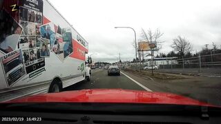 Hit Someone While Checking The U-Haul