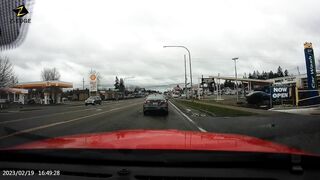 Hit Someone While Checking The U-Haul