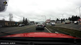 Hit Someone While Checking The U-Haul