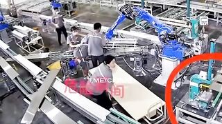 Robots And Asian Factories