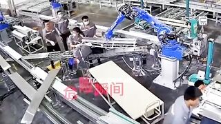 Robots And Asian Factories