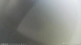 SUV Driver On Phone Jumps Guardrail, Hits Camera Car