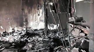 Shocking Pictures Show Extent Of Devastation At Grenfell Flats