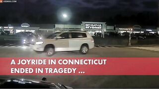 Shocking Footage Shows Dramatic Accident As Teens Flee Scene
