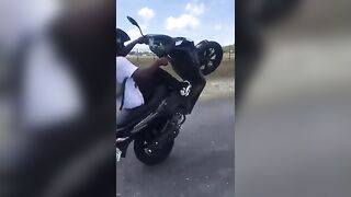 Showy Bikers Pay The Price