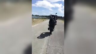 Showy Bikers Pay The Price