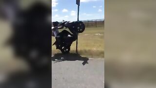 Showy Bikers Pay The Price